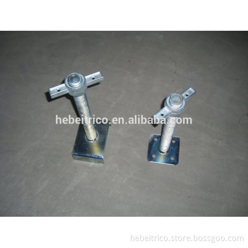 Adjustable Base Jack Scaffolding